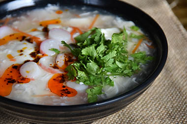 海鲜汁豆腐脑